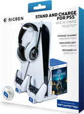 Estación de carga Nacon Stand & Charge Kit For Ps5 (slim) Playstation 5 PS5